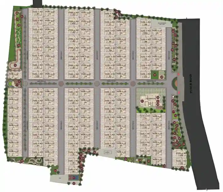 Skymarx Plots Kharkhoda Sonipat - Master Plan layout